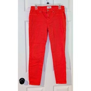Lakeview Denim‎ Dark Pink Skinny Jeans Women's Size 29 Cropped Casual